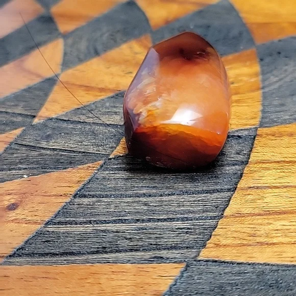 Carnelian Agate Crystal Flame - Picture 7 of 8